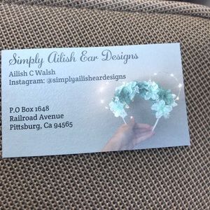 I make those “magical ears”!